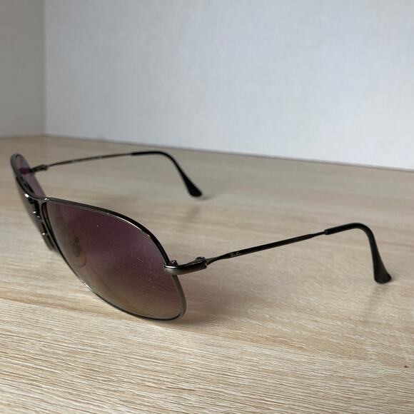 Ray-Ban RB3267 004/13 Sunglasses Silver Metal FRAMES ONLY 64-13 Made in Italy main image 6